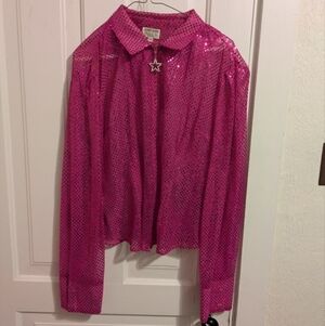 Hobby Horse Women's Pink Sequin Show Shirt